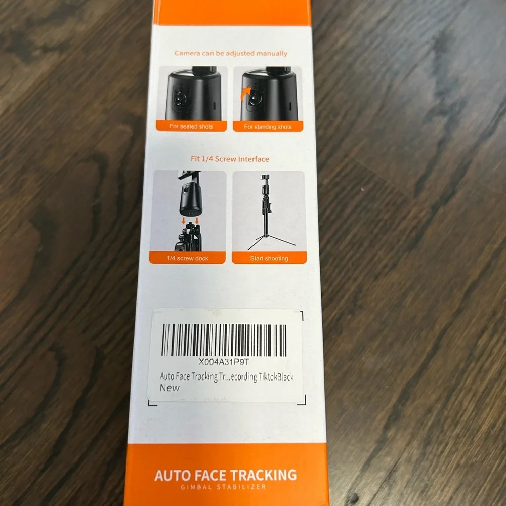 Auto Face Tracking Gimbal Stabilizer - Black